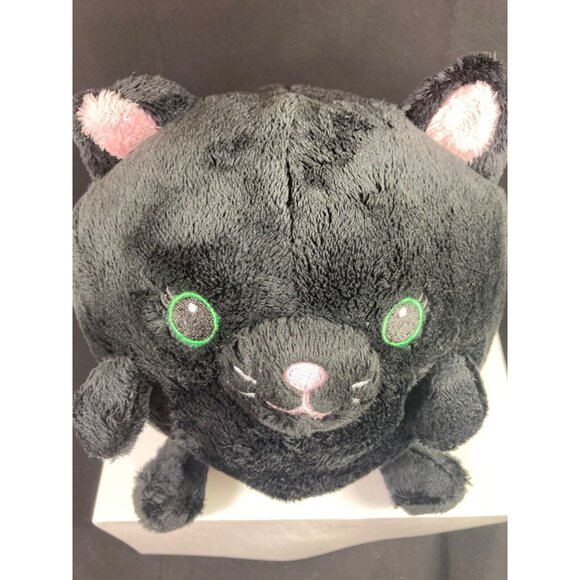 Squishable Pumkin Spice Latte Black Cat Disguise 2019 Orange Confetti Plush - Picture 5 of 10